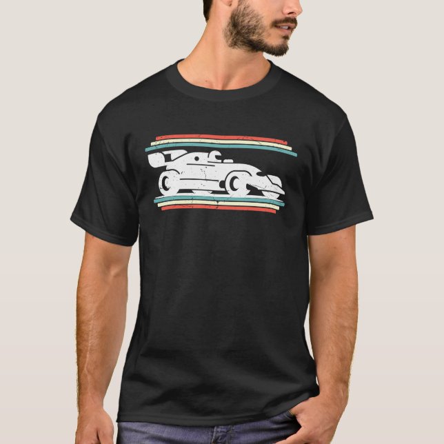 T-shirt Racing  Formula Car Motorsport Car Racer Racing (Devant)