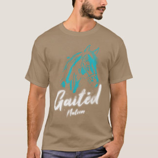 T-shirt Racing Horseennessee Randonnée Cheval vintage