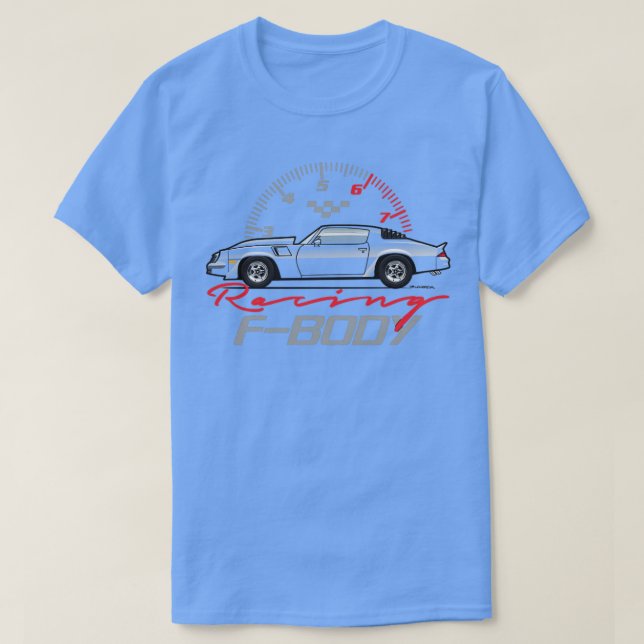 T-shirt Racing multicolore (Design devant)
