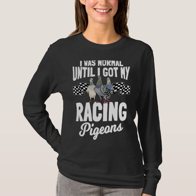 T-shirt Racing Pigeons éleveur Birdwatcher (Devant)