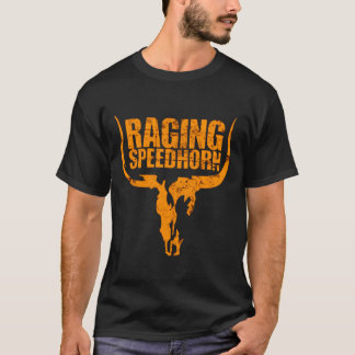 T-shirt Racing speedhorn band rock metal logo Classic T-Sh
