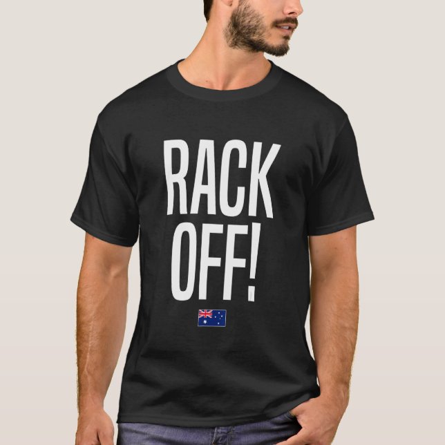 T-shirt Rack Au Large Australie Australien Australien Aust (Devant)