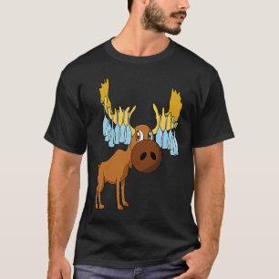 T-shirt Rack en verre d'orignal pour les mamans amoureuses