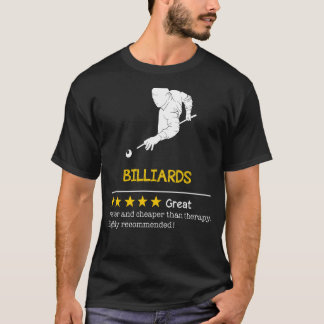 T-shirt Rack Up Joy avec Billard : moins cher, plus rapide