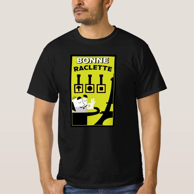 T-shirt Raclette française (Devant)