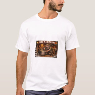 T-shirt Racloir à casserole lutin de Noël islandais