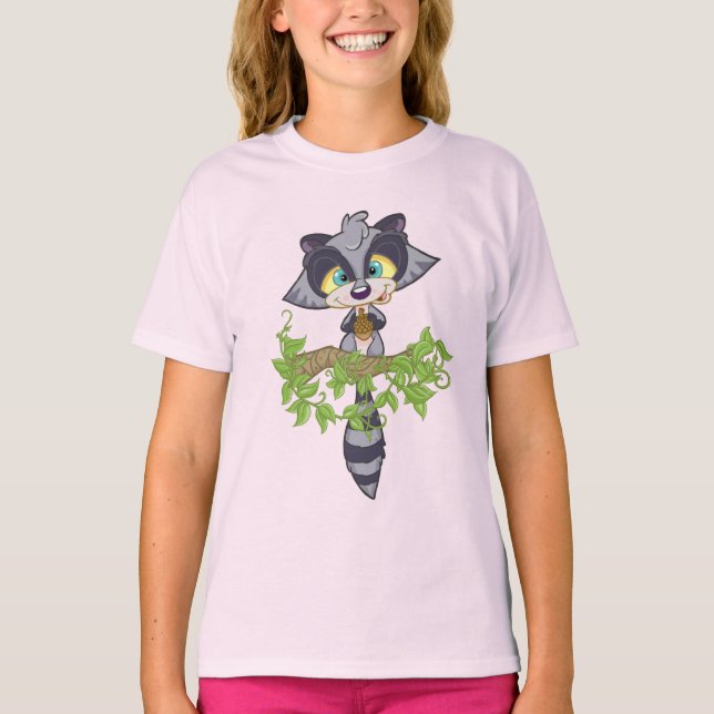 T-shirt racoon_1 (Devant)