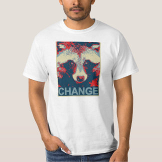 T-shirt Racoon pour prezident