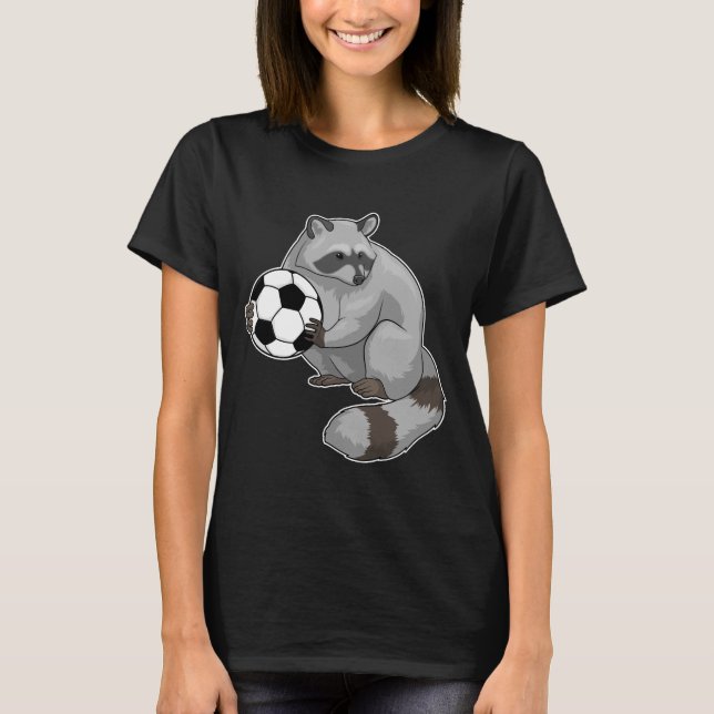 T-shirt Racoon Soccer (Devant)