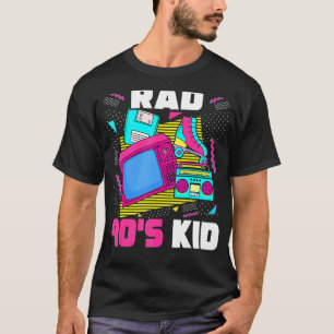 T-shirt Rad 90s Kid 1990s Nostalgie esthétique 90s Baby