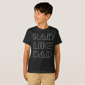 T-shirt Rad aiment le tee - shirt de graphique de famille