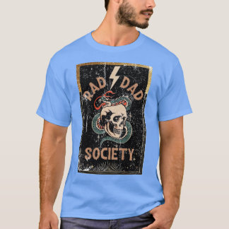 T-shirt Rad Dad Society Cool Dad Club Dad Life Fathers Day