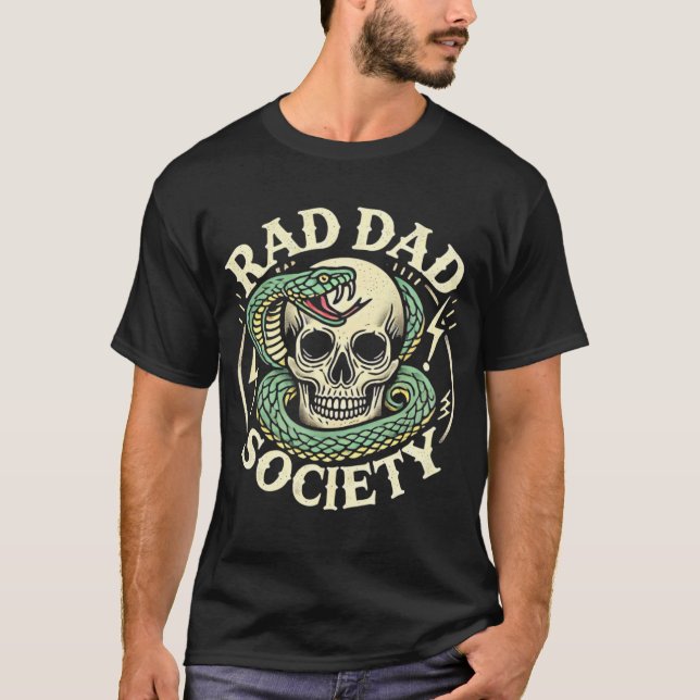 T-shirt RAD DAD SOCIETY : Force imparable (Devant)