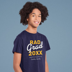 T-shirt Rad Grad Graduation Masculine 2023