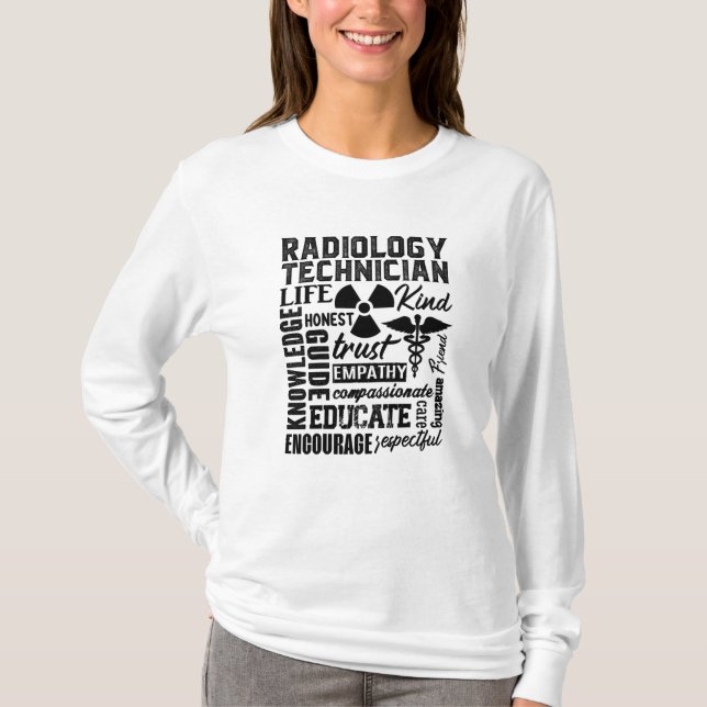 T-shirt Rad Tech Technologist Xray Radiology Technician (Devant)