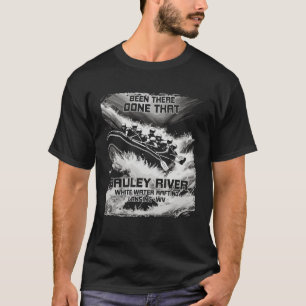 T-shirt Radeau en eau vive de la rivière Gauley WV