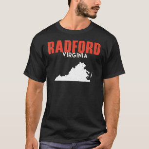 T-shirt Radford Virginia USA State America Travel Virginie
