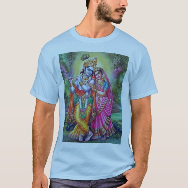T-shirt radha et krishna (Devant)