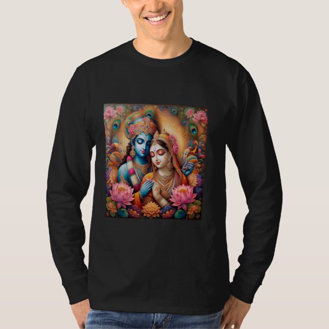 T-shirt Radha et Krishna Love (Devant)