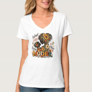 T-shirt Radiant Loving Mother Floral