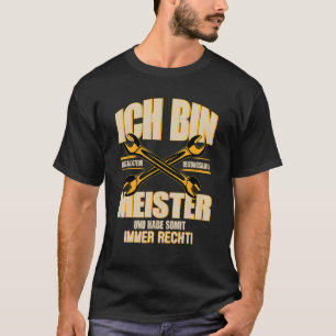 T-shirt Radiateur du compteur d'installation droit