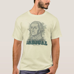 T-shirt radical américain de George Washington