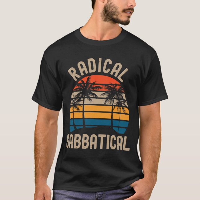 T-shirt Radical Professeur Sabbatique Complet Sabbatique S (Devant)