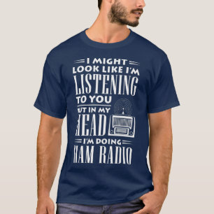 T-shirt Radio amateur Funny Vintage Hobby Ham opérateurs