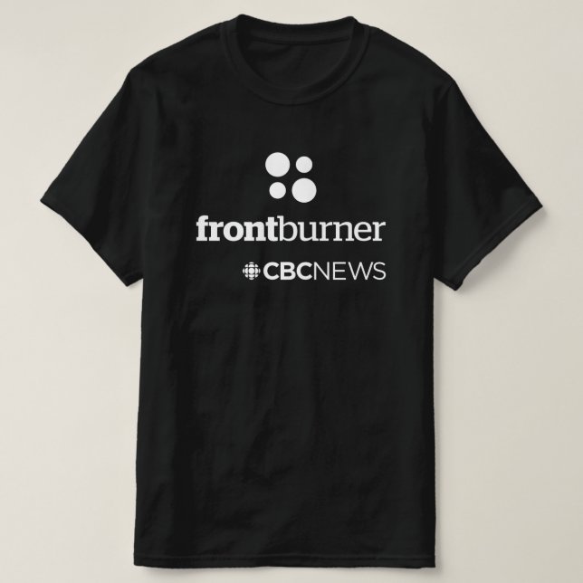 T-shirt Radio-Canada Front Burner (Design devant)