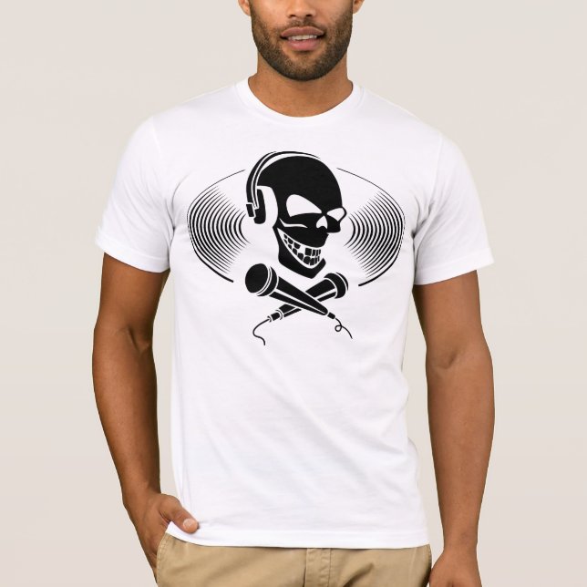 T-shirt Radio de pirate (Devant)