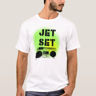T-shirt Radio d'ensemble de jet