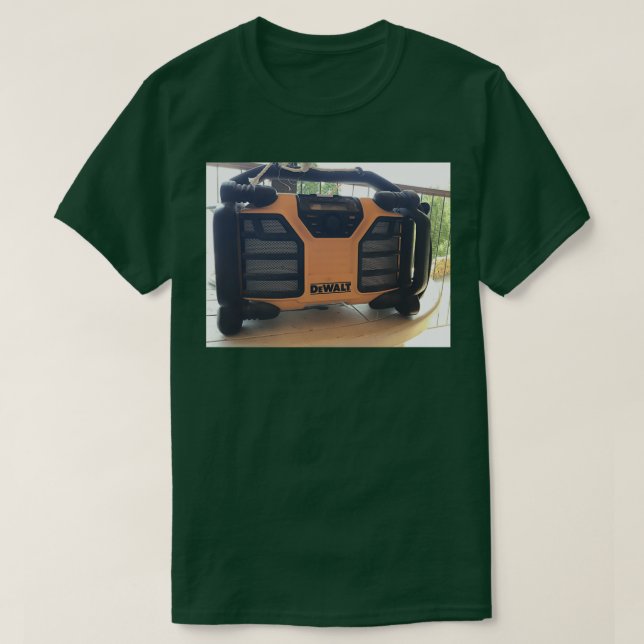 T-shirt Radio DeWalt (Design devant)