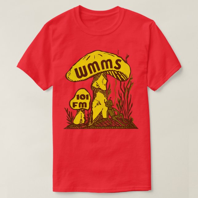 T-shirt Radio FM WMMS 101 (Design devant)
