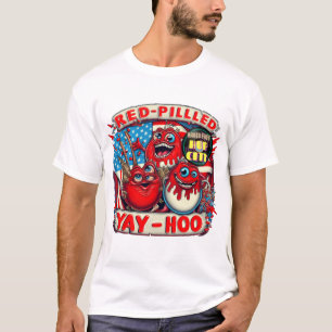 T-shirt Radio Free Hub City Red Pill Yay-Hoo
