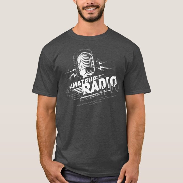 T-shirt Radio Fréquence Ham Radio Amateur Radios Premium (Devant)