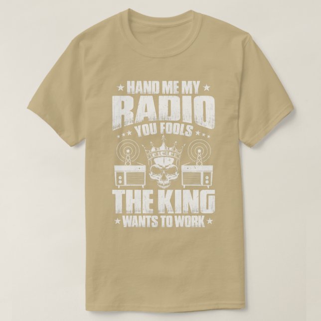 T-shirt Radio Ham Amateur Radio Opérateur Ham Radio (12) (Design devant)