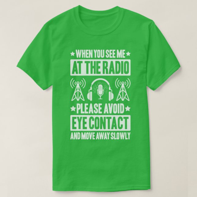 T-shirt Radio Ham Amateur Radio opérateur Ham Radio (16) (Design devant)