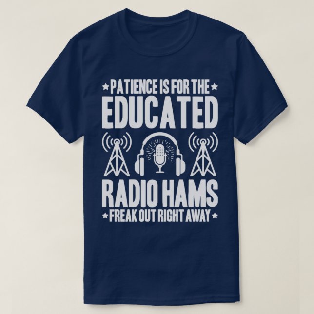 T-shirt Radio Ham Amateur Radio opérateur Ham Radio 21 (Design devant)