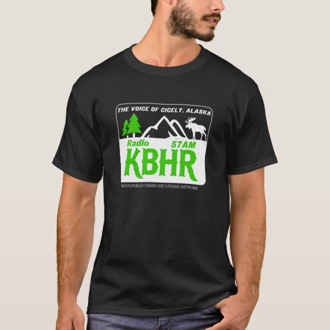 T-shirt Radio K-   BHRInspirée par Northern Exposure (Devant)