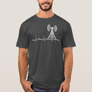 T-shirt Radio Sunset HAM Radio Opérateur radio-cadeau