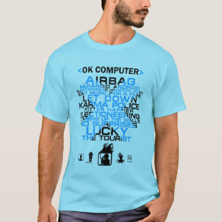 T-shirt Radiohead - Ordinateur Ok