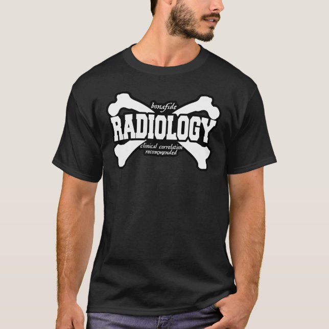 T-shirt Radiologie bonafide (Devant)