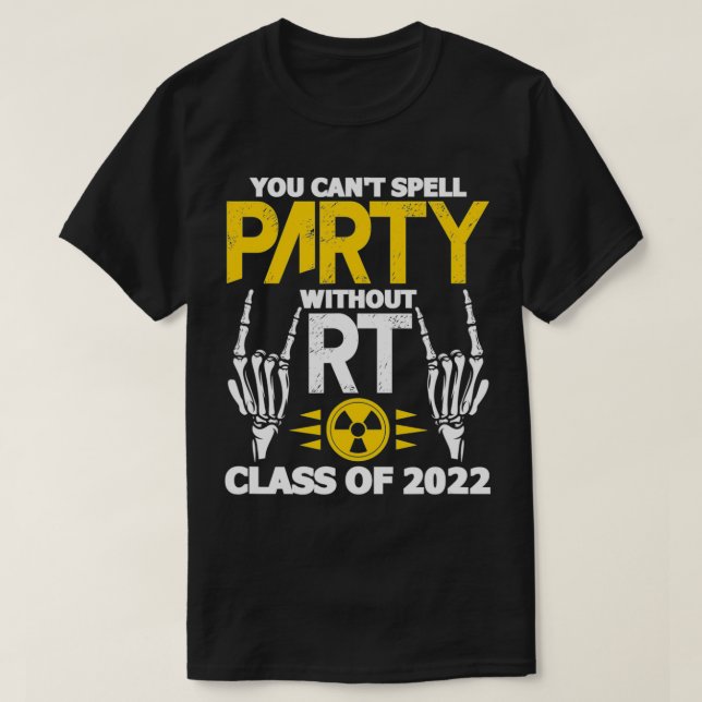 T-shirt Radiologie Classe RT de 2022 Rad Tech School Gradu (Design devant)