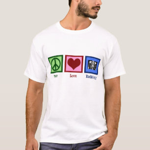 T-shirt Radiologie d'amour de paix