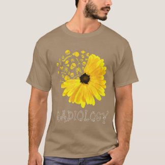 T-shirt Radiologie Radiologie Radiologiste SunFlower Tech 