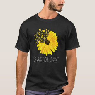 T-shirt Radiologie Radiologie Radiologiste SunFlower Tech 