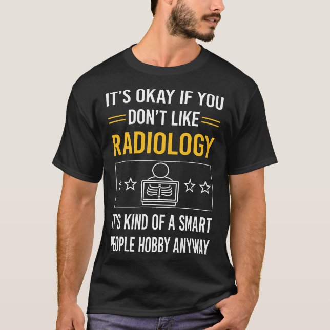T-shirt Radiologie Smart People (Devant)