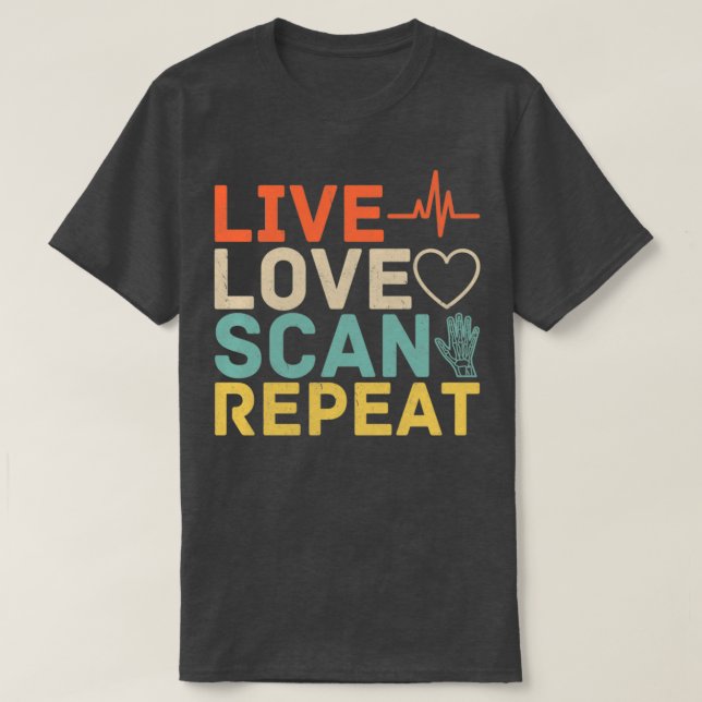 T-shirt Radiologie Xray Rad Tech Pharmacie Tech Phlebotomi (Design devant)