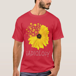 T-shirt Radiology SunFlower Tech Radiologist X-Ray Radiogr