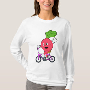 T-shirt Radish avec vélo